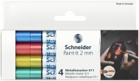 Schneider Metallicmarker Paint-It 011 2mm Karton-Etui...