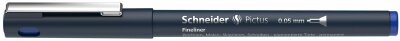 Schneider Fineliner Pictus 0,05 blau