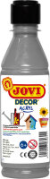 JOVI DECOR ACRYL Mehrzweckfarben 250 ml Flasche, silber