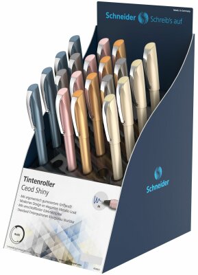 Schneider Tintenroller Ceod Shiny Display 20 Stück D