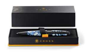 Cross Rollerball Edge Camo Blau, PVD, mit Gel-Mine