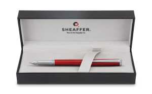 Sheaffer Intensity Set Füllfederhalter Rot / Tintenglas Rot