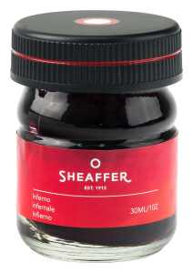 Sheaffer Tintenglas 30ml Rot Inferno