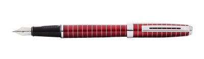 Sheaffer Prelude Füller M Rot horizontales Linienmuster, G-box