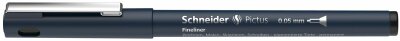 Schneider Fineliner Pictus 0,05 schwarz