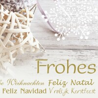 SIGEL DS034 Weihnachts-Karten - Weihnachtsdeko - beige -...