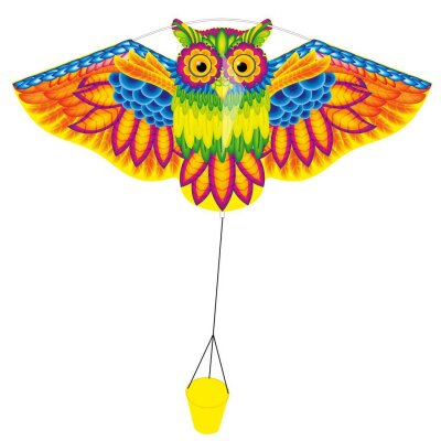 Ecoline Kinderdrachen Flashy Owl Kite