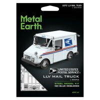 Metal Earth Fahrzeuge LLV Mail Truck