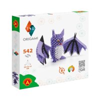 Origami 3D Fledermaus Verpackungsgröße M + L