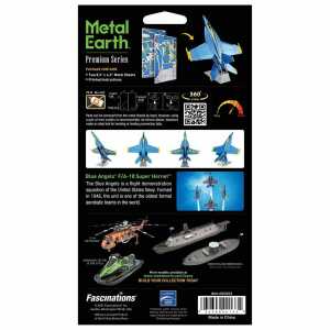 Metal Earth: Premium Series Blue Angels F/A-18 Super Hornet™