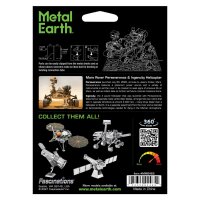 Metal Earth Luftfahrt Mars Rover Perseverance & Ingenuity Helicopter