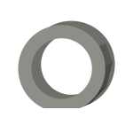 Ursus LATERNEN-ROHLINGE "RUND" FK 300G.MITTELGRAU