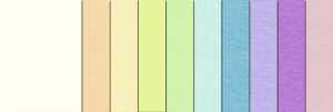 Ursus TONP.130G.DIN A4,100BL.10F.SORTIERT "PASTELL"