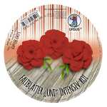 Ursus INTENS.FALTBL.UNI 65G.Ø12CM,100BL.ROT