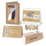 Ursus KRAFTKARTON NATURA 250G. A4,16BL.4FA. SORTIERT