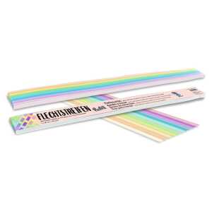 Ursus FLECHTSTR."PASTELL"130G.1x50CM,200ST.10F.SORTIERT