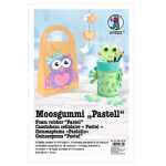 Ursus MOOSGUMMI "PASTELL"2MM,20x30CM,10BG.10FARBEN