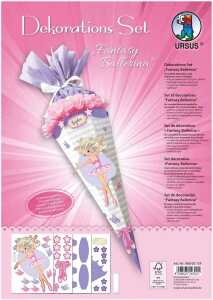 Ursus DEKO-SET SCHULTÜTE EASY LINE "FANTASY BALLERINA"