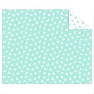 Motiv-Fotokarton"Schmetterlinge" 68 cm x 49,5 cm Mint