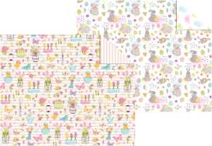 Ursus FOTOKARTON "SÜßES OSTERFEST"300G.49,5X68CM,10BG.