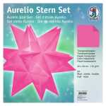 Ursus AURELIO STERN TRANSP.115G.30x30CM,33BL.UNI PINK