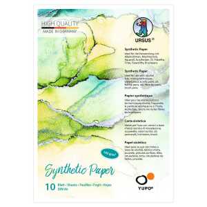 Ursus SYNTHETIC PAPER 192G.DIN A6, 10BL.