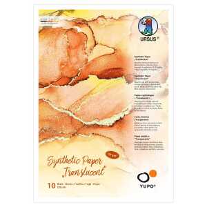 Ursus SYNTHETIC PAPER TRANSLUCENT 153G.DIN A4, 10BL.