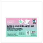 Ursus BLANKO-GESCHENKKARTON-SET,5ST.QUADRATISCH