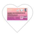 Ursus BLANKO-GESCHENKKARTON-SET,5ST.HERZ