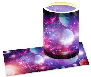 Ursus LATERNENZ.TRANSP.115G.20x50CM,25BL.GALAXIE