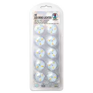Ursus LED DEKO LICHT 10ER SET WARMWEIß