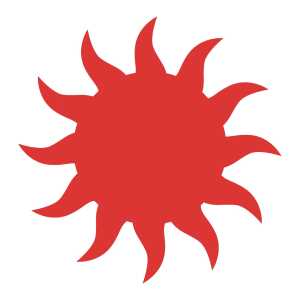 Ursus MOTIV-LOCHER KLEIN, SONNE