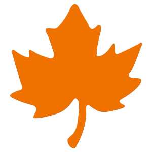 Ursus 19540014 Motivlocher groß, Ahornblatt, Durchmesser ca. 38,1 mm,