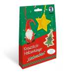 Ursus KREUZSTICH-HOLZANHAENGER"WEIHNACHTEN"BASTELSET 3ST