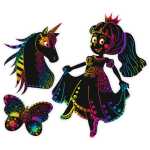 Ursus MAGISCHE KRATZEL MOTIVE "MÄDCHEN"