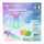 Ursus FALTBL.TRANSP. REGENBOGEN PASTELL115G,15x15CM,50BL