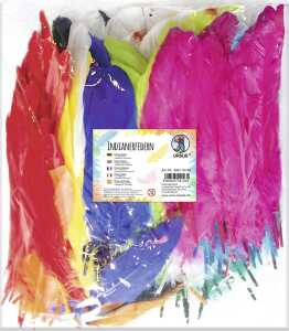 Ursus INDIANERFEDERN 300STK 10 FARBEN