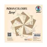 Ursus INDIAN COLOURS "BEIGE"13,7x13,7CM,15BL.SORTIERT