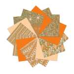 Ursus INDIAN COLOURS "ORANGE"13,7x13,7CM,15BL.SORTIERT