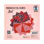 Ursus INDIAN COLOURS "RED"13,7x13,7CM,15BL.SORTIERT