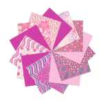 Ursus INDIAN COLOURS "PINK"13,7x13,7CM,15BL.SORTIERT
