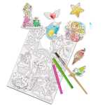 Ursus MAGNETIC COLORING "DREAMWORLD"A4,2BLATT