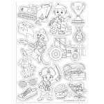 Ursus MAGNETIC COLORING "ADVENTURE"A4,2BLATT