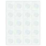 Ursus DOPPELSEITIGE KLEBEPUNKTE 13MM,TRANSP. 100ST.