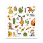 Ursus GLITZER-STICKER "FUN" MOT.04 156 STICKER