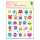 Ursus GLITZER-STICKER "FUN" MOT.05 150 STICKER