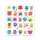 Ursus GLITZER-STICKER "FUN" MOT.05 150 STICKER