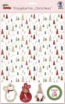 Ursus DESIGNKARTON CHRISTMAS 200G.A4,5BL.