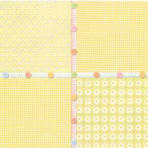 Scrapbook paper "Memories", 12"x12", 5BL. M.53