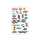 Clairefontaine Maildor CY151C Aufkleber, Mehrfarbig